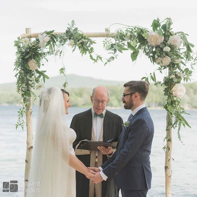 {i do}
photo | @millyardstudios .
.
#ido #husbandandwife #promises #ceremony #arbor #florals #backdrop #whitebirch #whimsical #englishgarden #lotusfloraldesigns #weddingflowers #nhwedding #love
